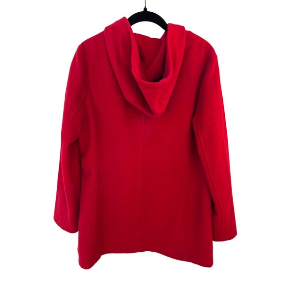 J. Jill - red hooded jacket - Picture 6 of 8